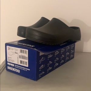 Birkenstock Super-Birki black clogs